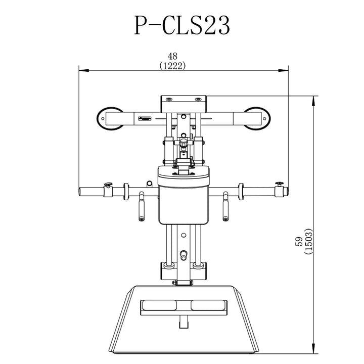 Powertec Compact Leg Sled