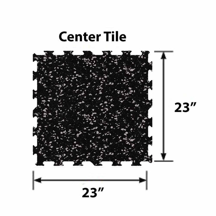 23" x 23" x 8mm Interlocking Puzzle Tile