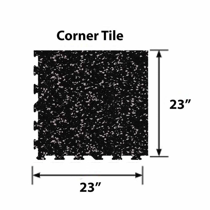 23" x 23" x 8mm Interlocking Puzzle Tile
