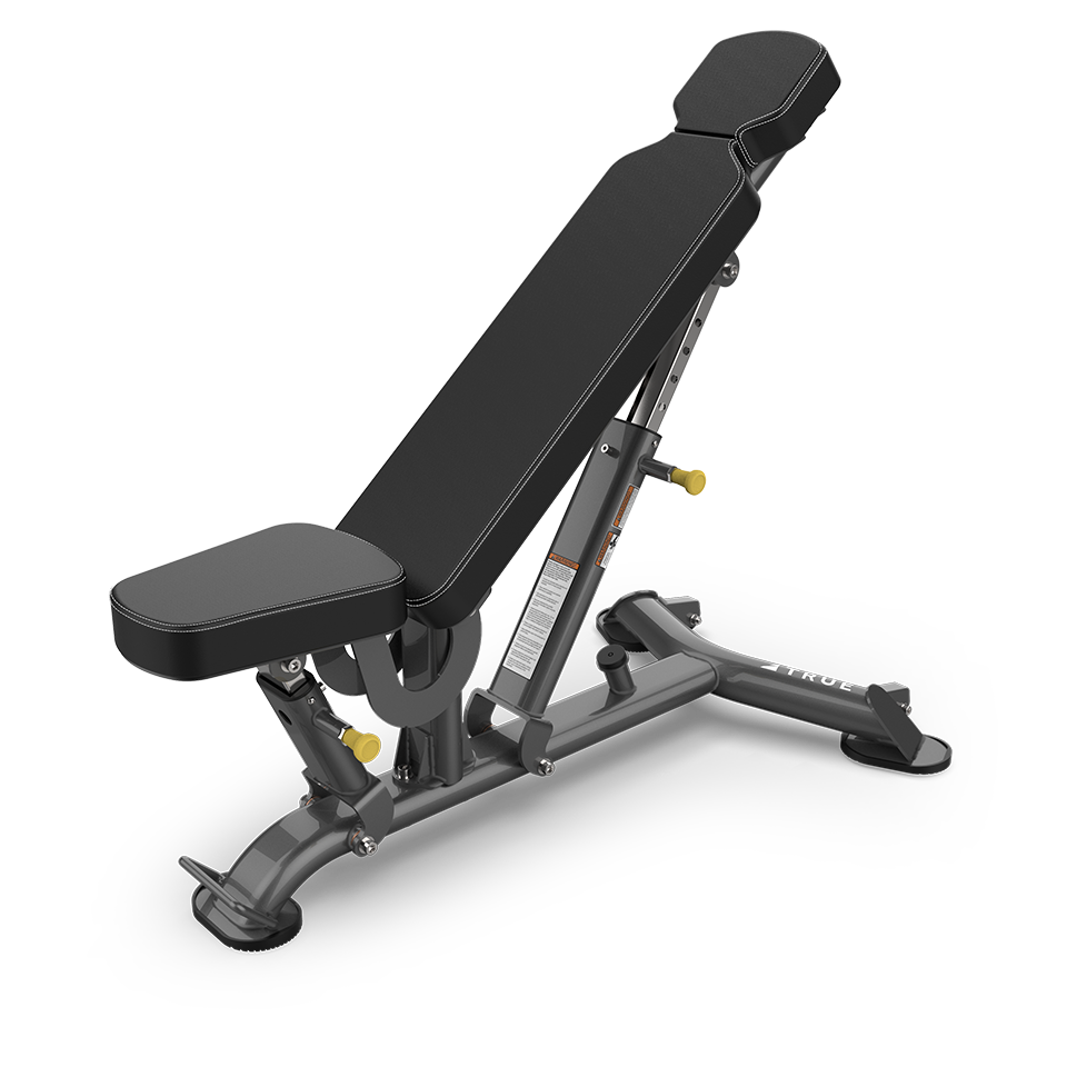 True Fitness Adjustable Flat Incline Bench