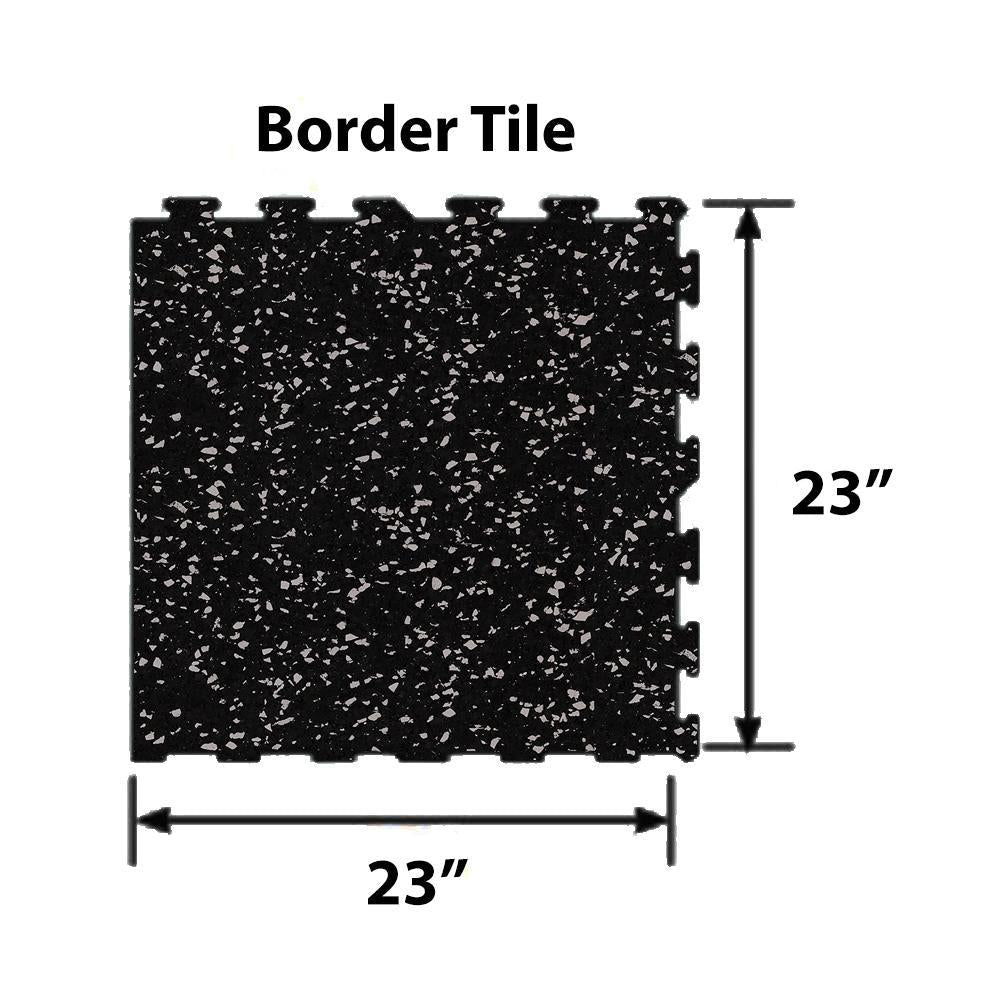 23" x 23" x 8mm Interlocking Puzzle Tile