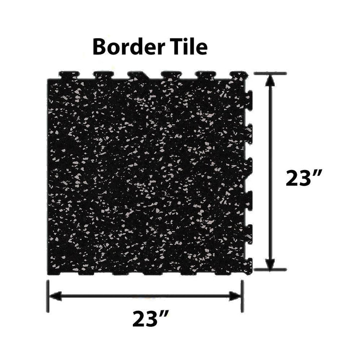 23" x 23" x 8mm Interlocking Puzzle Tile