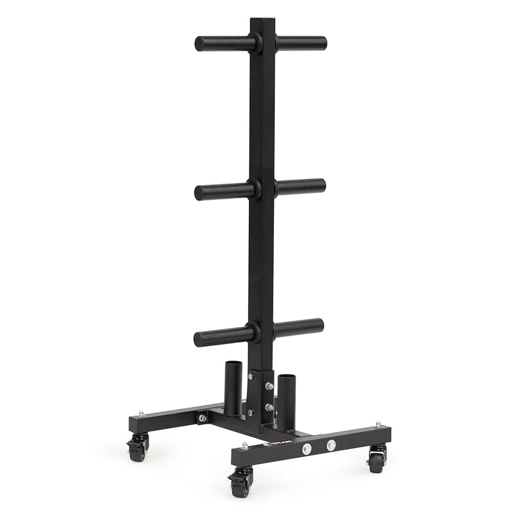 Certified Used Titan Portable Weight Plate and Barbell Storage Tree