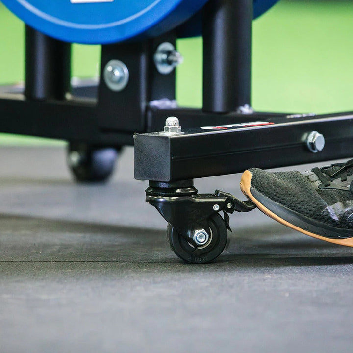 Certified Used Titan Portable Weight Plate and Barbell Storage Tree