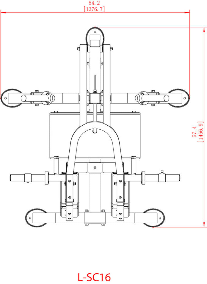 PowerTec Levergym Squat/Calf