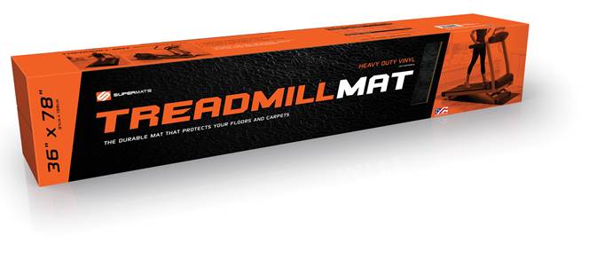 3' x 7.5' Heavy-Duty Long Elliptical/Treadmill Mat #15GS