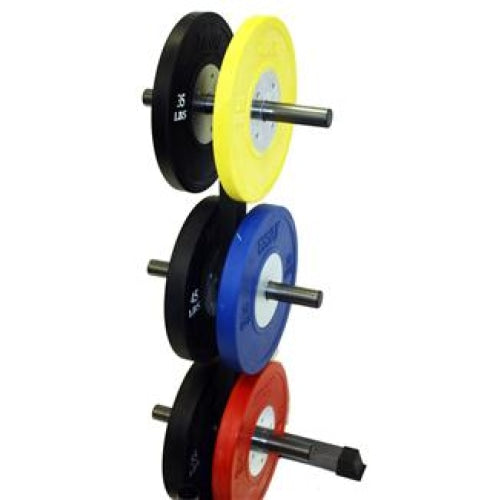 VTX Vertical Olympic Bumper Plate Rack with Bar Holders #GOPT - Storage