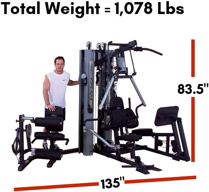 Certified Used Body-Solid G10b Gym with Leg Press & Leg Ext/Curl