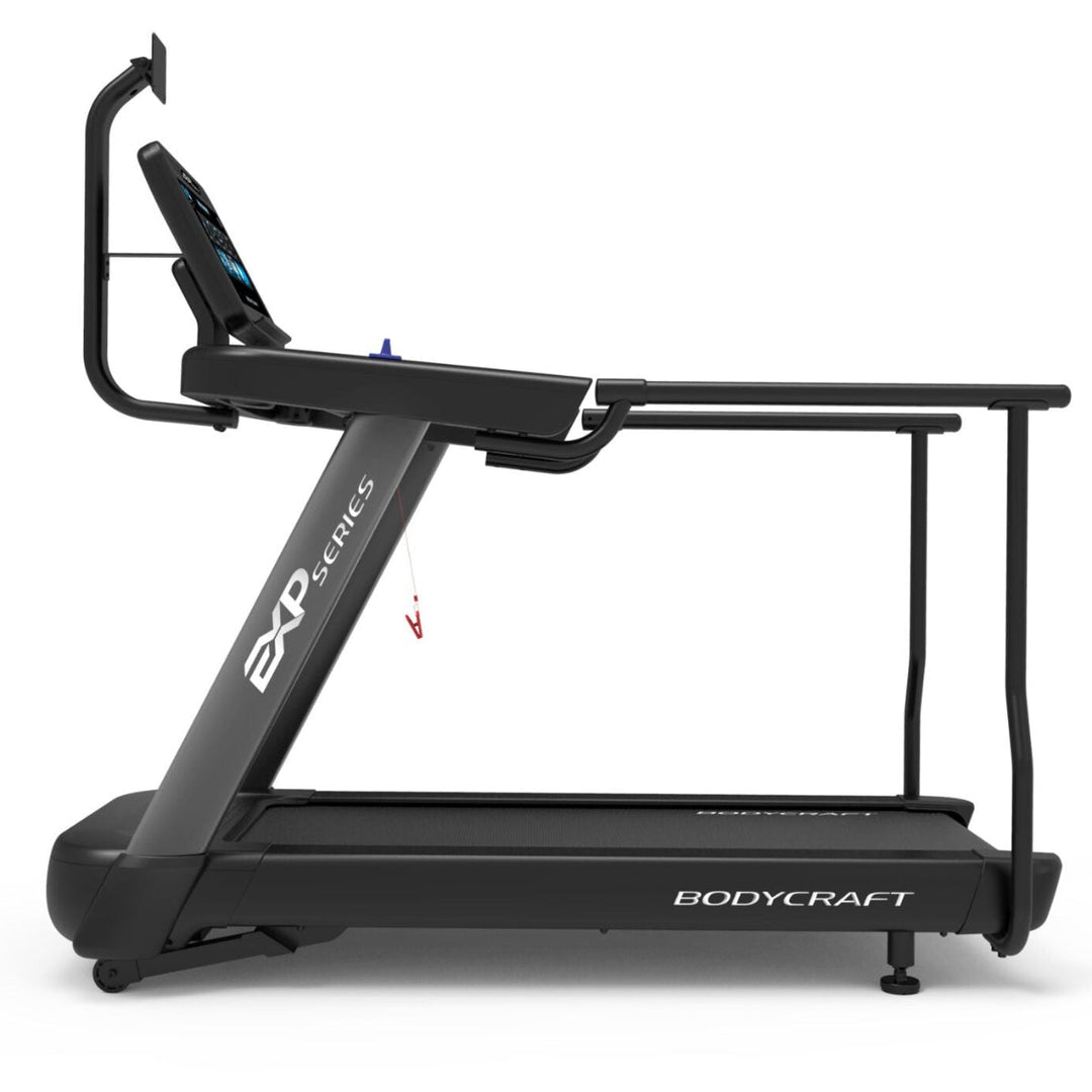 BodyCraft treadmill on a white background