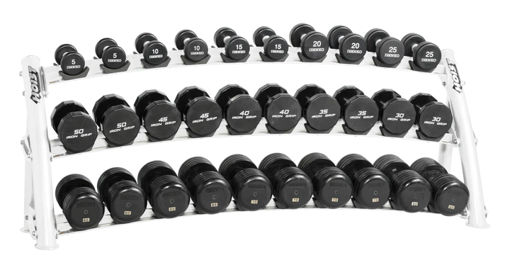 Hoist 3-Tier Horizontal Dumbbell Rack