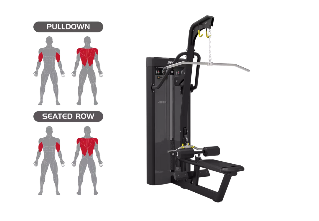 Spirit Dual Lat Pulldown/Seated Row CSD