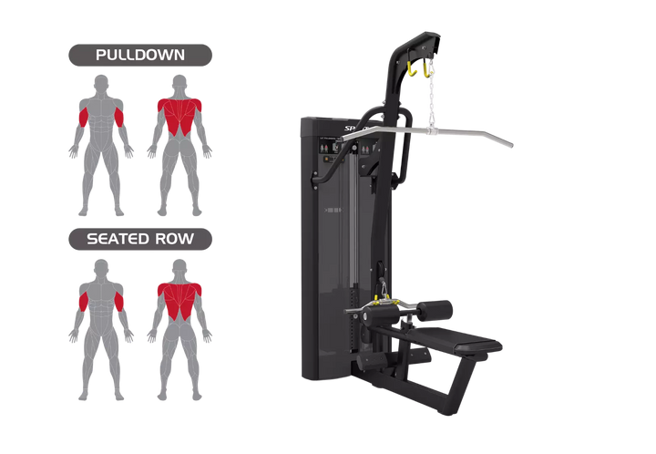 Spirit Dual Lat Pulldown/Seated Row CSD