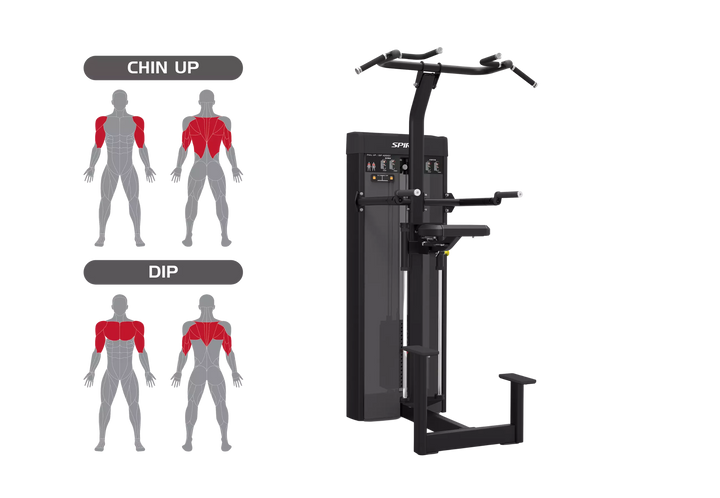 Spirit Dual Pull Up/Dip Assist CSD