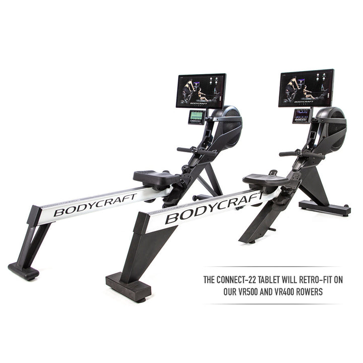 Connect 22 Touchscreen - Treadmills, Ellipticals, Bikes, Functional Trainers, and Rowers.