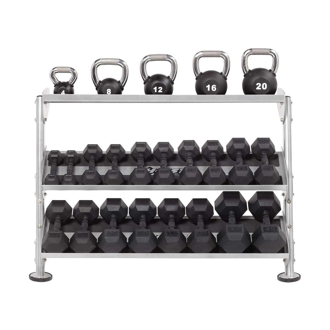 Hoist 60" Dumbbell Rack - 3rd row Add on