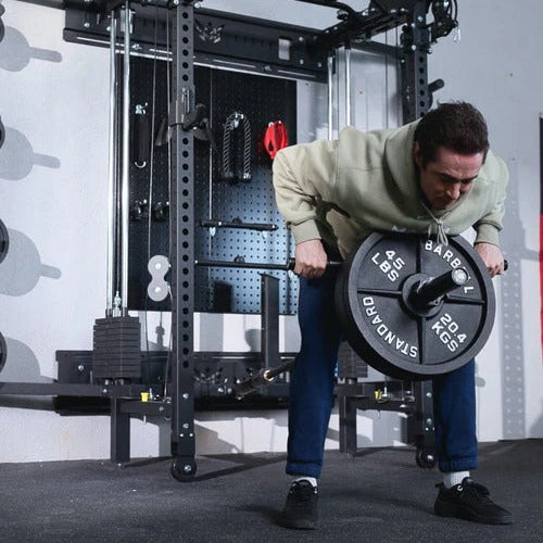 Major Fitness F35 Pro All-In-One Home Gym Wall-Mount Folding Power Rack