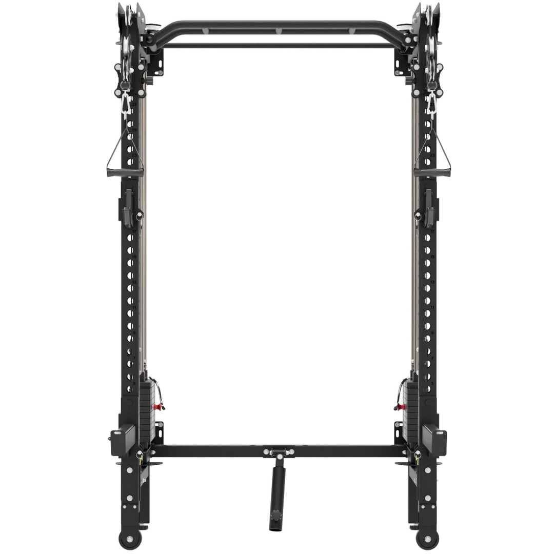 Major Fitness F35 Pro All-In-One Home Gym Wall-Mount Folding Power Rack
