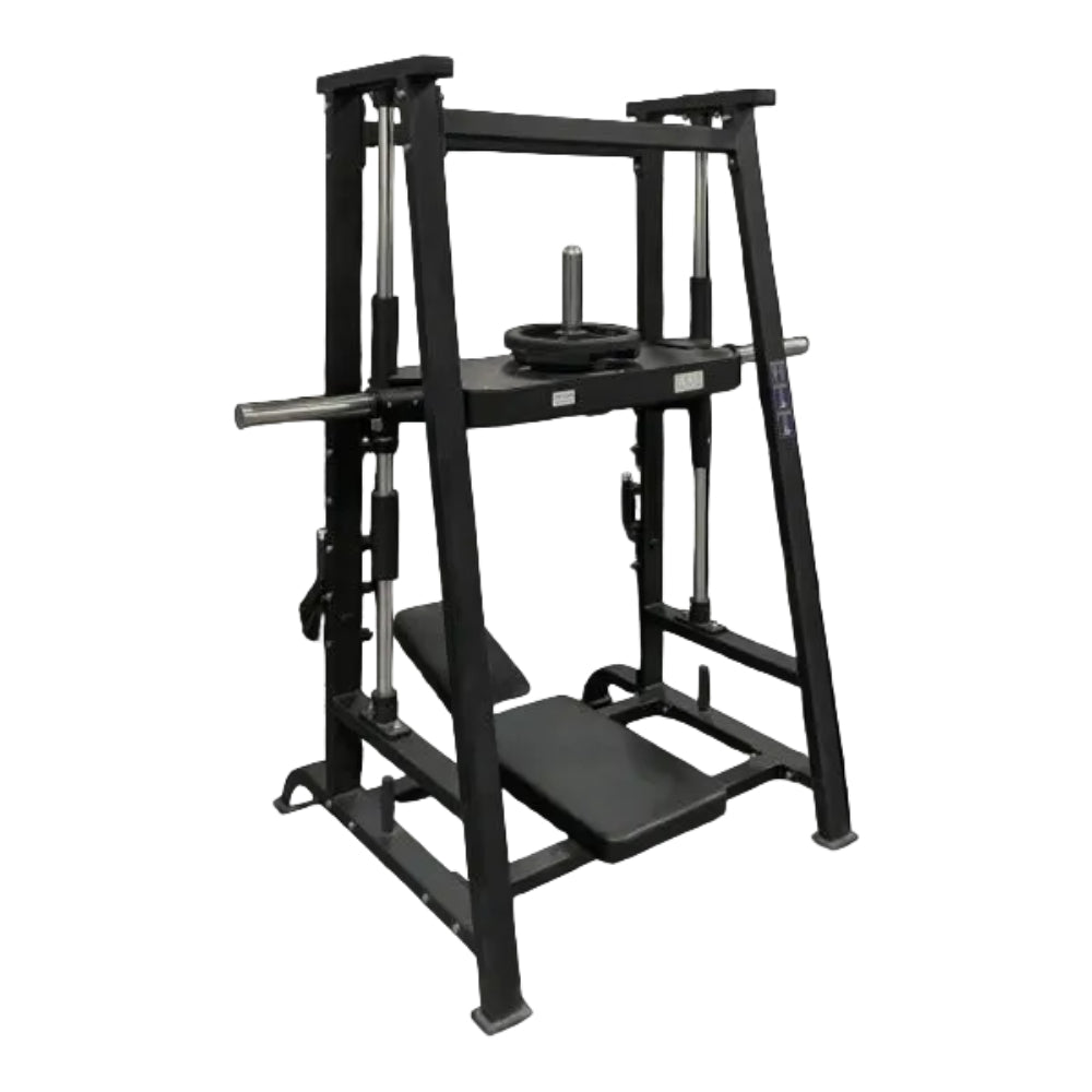 Black gym machine on a transparent background