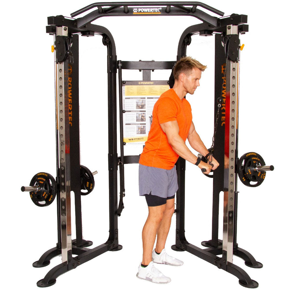 FREE WEIGHT STACKS - PowerTec Workbench Functional Trainer Deluxe