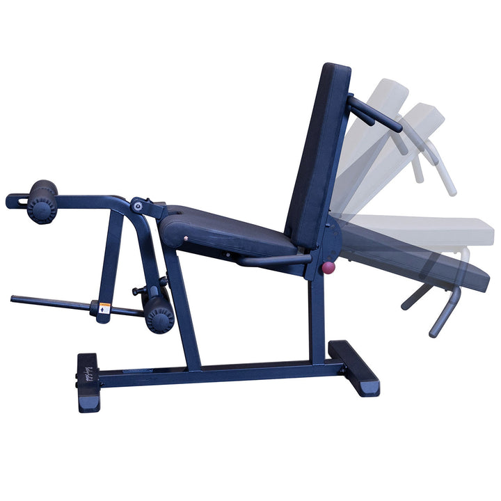 Certified Used Body-Solid Seated Leg Extension and Supine Curl