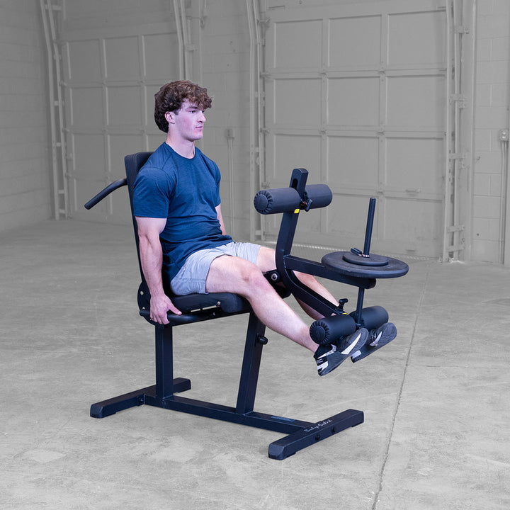 Certified Used Body-Solid Seated Leg Extension and Supine Curl