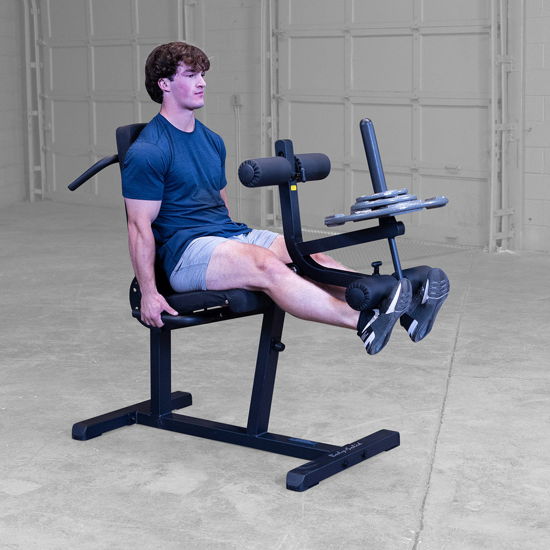 Certified Used Body-Solid Seated Leg Extension and Supine Curl