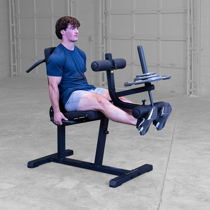 Certified Used Body-Solid Seated Leg Extension and Supine Curl