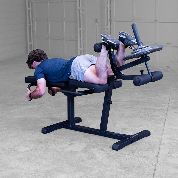 Certified Used Body-Solid Seated Leg Extension and Supine Curl