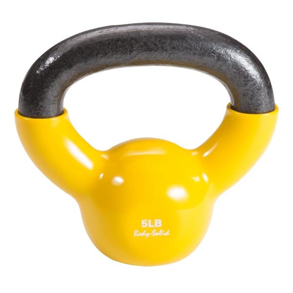 Body-Solid Vinyl Dipped Kettlebells KBV ONLY $1.99/LB! - Kettlebells