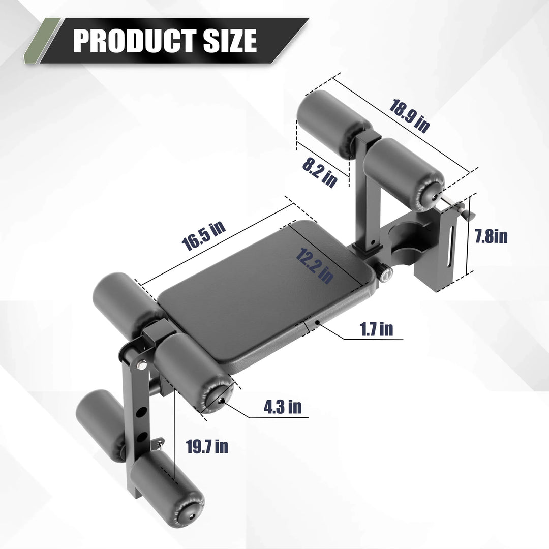 Major Fitness Rack Mounted Leg Extension