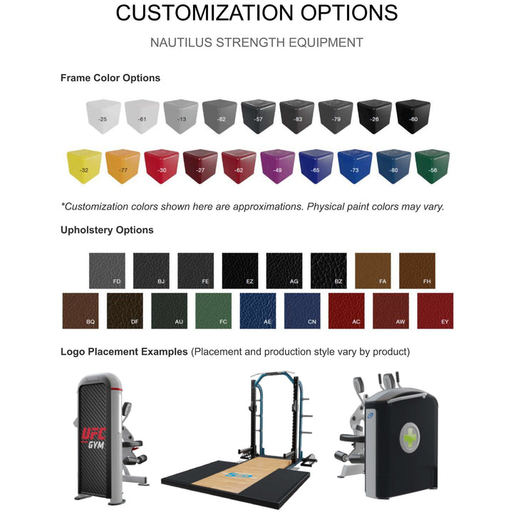 Nautilus Instinct Color Options