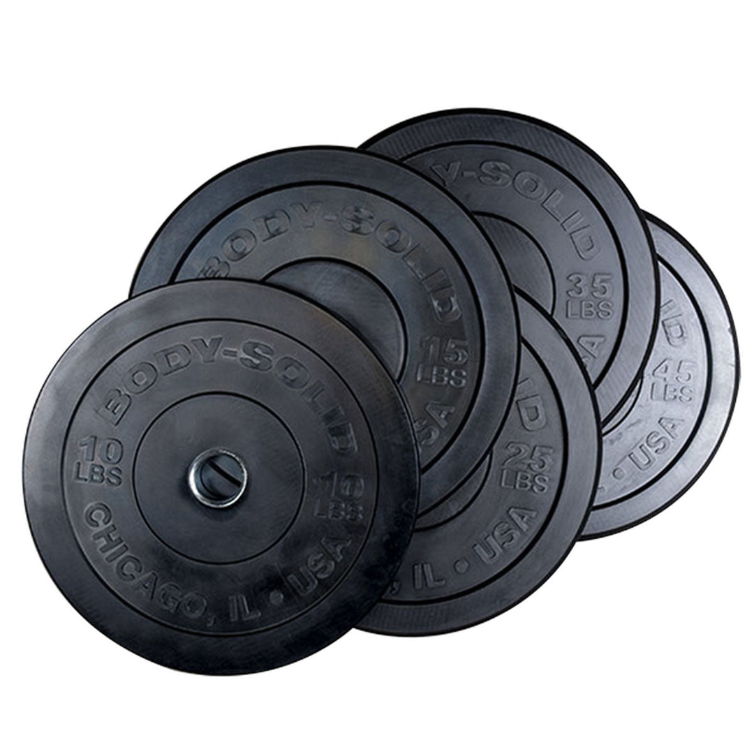 Bumper Plates 260 lb Set