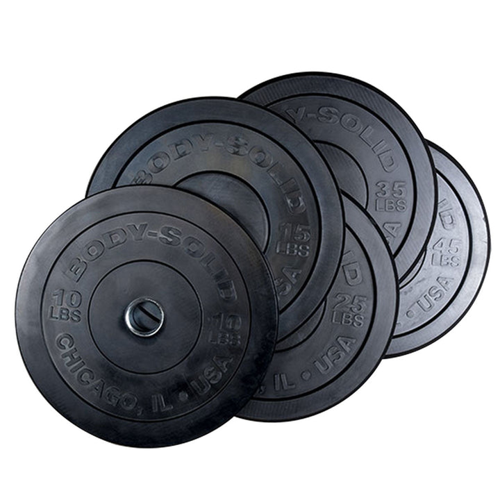 Bumper Plates 260 lb Set