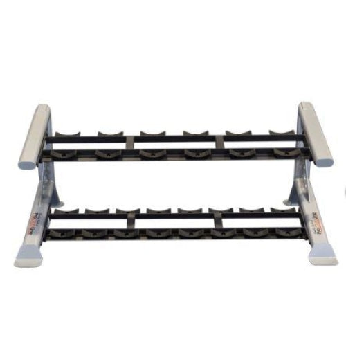 Body-Solid Pro Club Line 2 Tier Saddle Rack #SDKR500SD - Storage