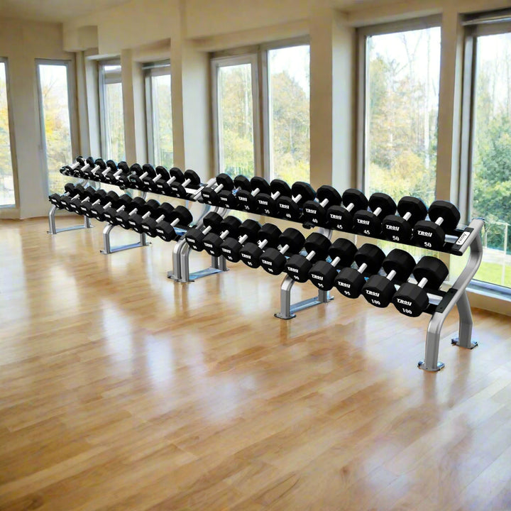 12 Sided Urethane Dumbbells