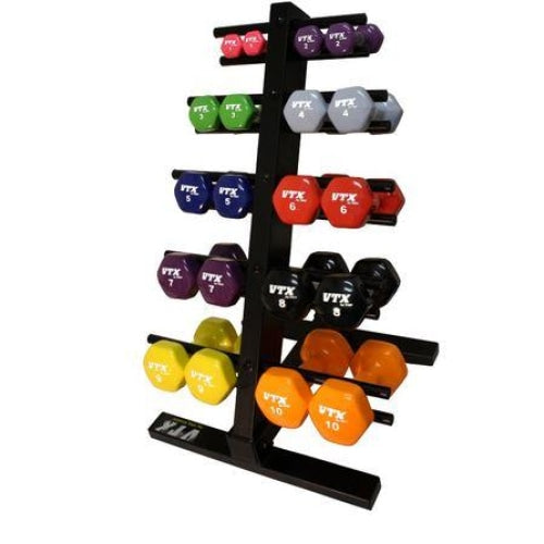 VTX Vinyl Hex Dumbbell Set - Aerobic Dumbbell Packages