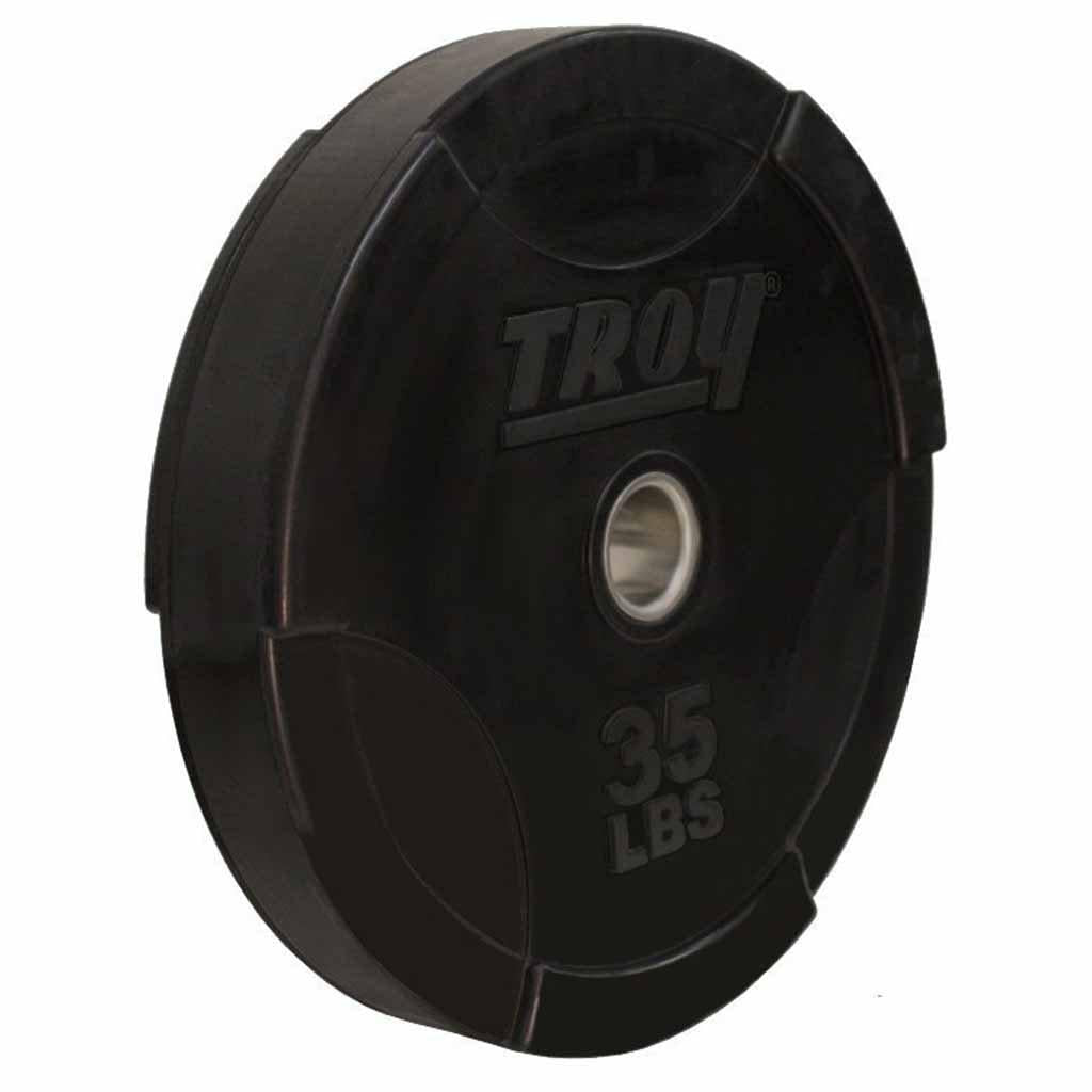 Troy Solid Rubber Bumper Plate 230 LB Set