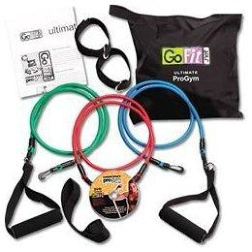 Go Fit ProGym<br/>5 - 35 lbs! - Rubber Resistance
