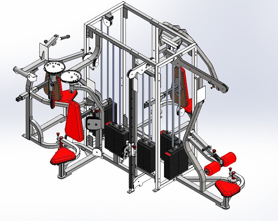 IL-155 5 Station Multi-Gym