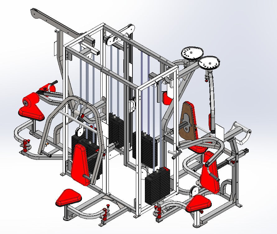 IL-155 5 Station Multi-Gym