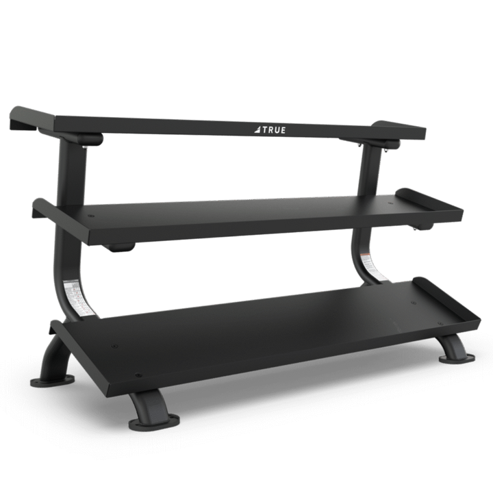 True SF1075 3-Tier Flat Tray Dumbbell Rack