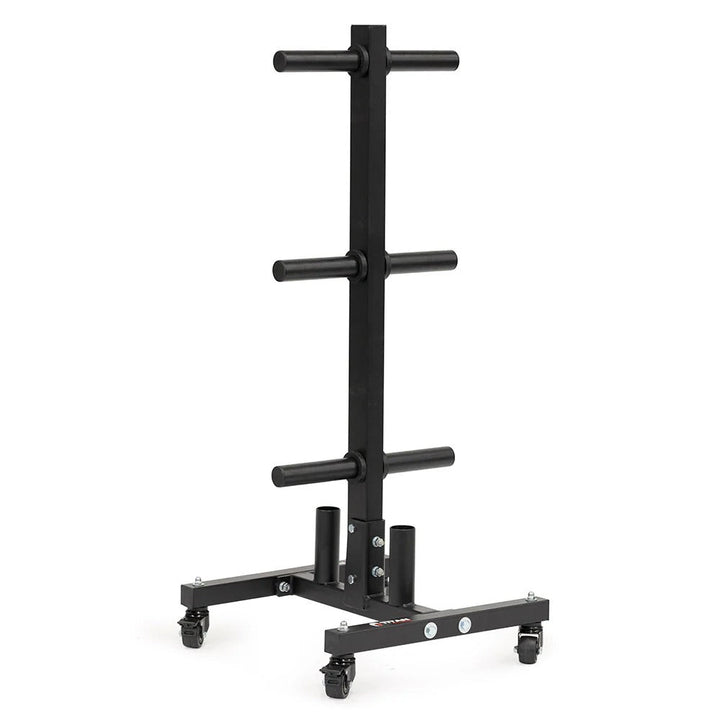 Certified Used Titan Portable Weight Plate and Barbell Storage Tree