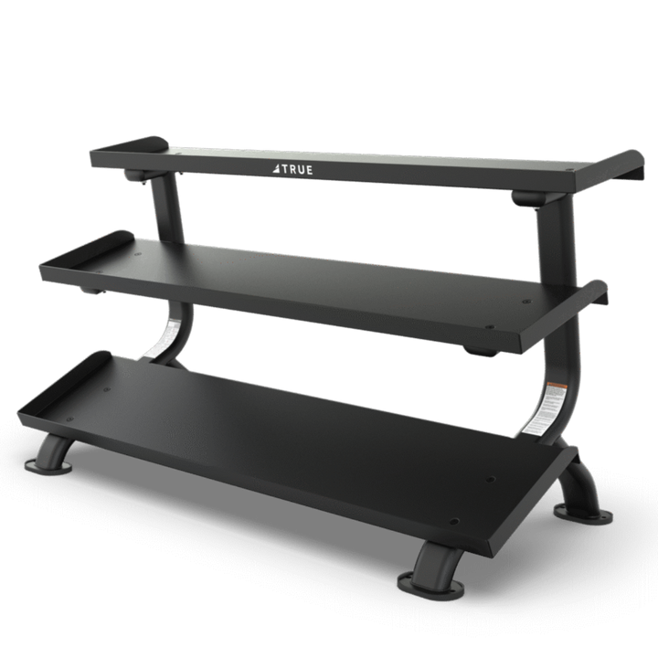 True SF1075 3-Tier Flat Tray Dumbbell Rack