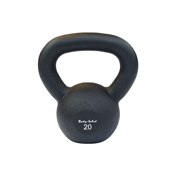 Body Solid Iron Powder Coat Kettlebells 5-100 Pounds