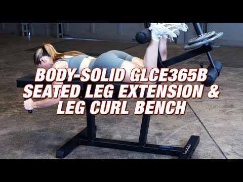 Certified Used Body-Solid Seated Leg Extension and Supine Curl