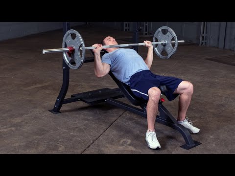 Body-Solid SOIB250 Pro Clubline Incline Olympic Bench