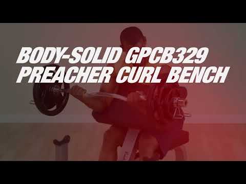 Body-Solid Preacher Curl Machine