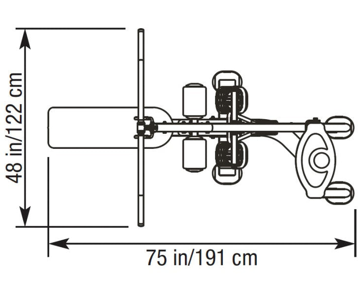 Bodycraft Dual Lat Low Row