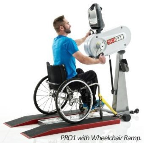 SciFit PRO1 Upper Body Exerciser Wheelchair Platform Included - Upper Body Ergometers
