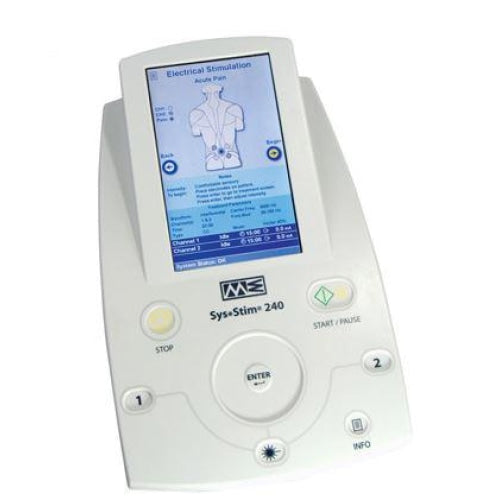 Mettler Sys*Stim 240 2 Channel Stimulation with Light Therapy - Laser-Infrared Therapy